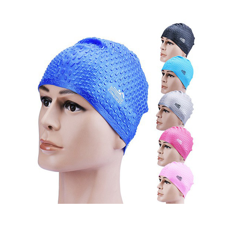 Mũ bơi Conquest gai 100% Silicon dành cho nam và nữ, Giá rẻ !