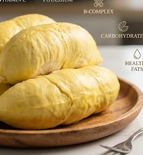 Các thành phần dinh dưỡng phong phú và calo trong trái sầu riêng thơm ngon
