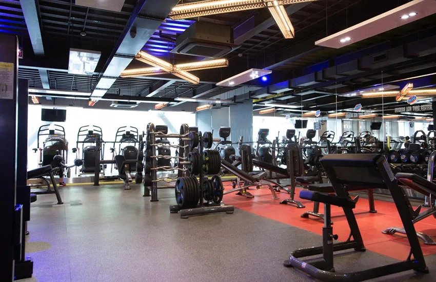 Không gian luyện tập tại Fit24 hiện đại và thoải mái
