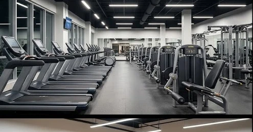 Không gian tập luyện hiện đại tại Chuze Fitness San Bernardino chuyên nghiệp