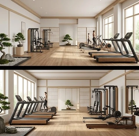 Không gian tập luyện hiện đại tại LAVA 25 FIT với tiêu chuẩn chuyên nghiệp quốc tế