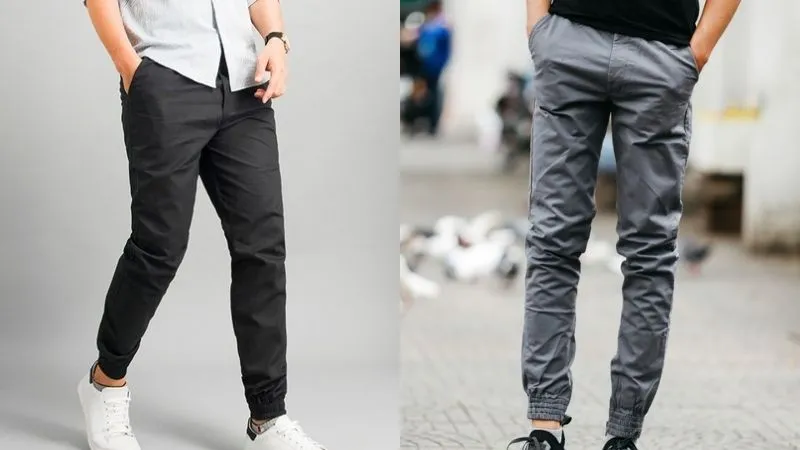 Quần jogger kaki