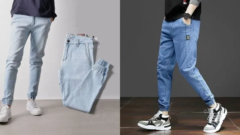 Quần jogger jean