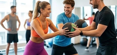 Hình thức tập nhóm đôi khi thuê PT Gym giúp tối ưu chi phí