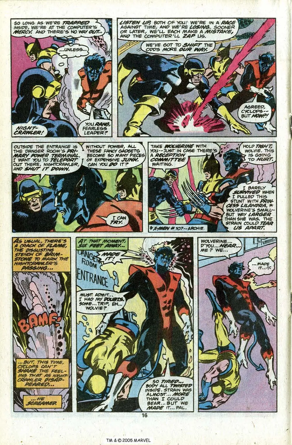 X-Men đối đầu thử thách trong Danger Room với nhiều bẫy công nghệ