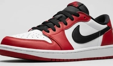 Đôi giày Jordan 1 Low Gym Red với thiết kế kinh điển và màu sắc ấn tượng