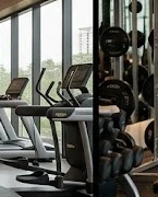 Người tập đang sử dụng máy móc chuyên nghiệp tại phòng gym Hà Đông uy tín
