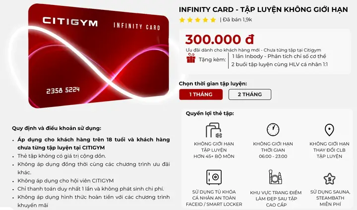 City Gym Giá Bao Nhiều City Gym Giá Bao Nhiều
